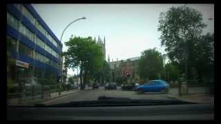 Driving in Britain Tonbridge  Brighton part 22 [upl. by Wynn]