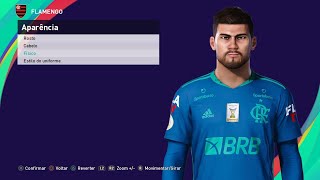 Matheus cunha pes 21  como fazer flamengo [upl. by Ahsienak]