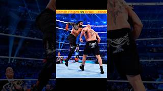 Roman Reigns vs Brock Lesnar shorts romanreigns brocklasnar [upl. by Rim]