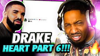 DRAKE BAITED KENDRICK WITH FAKE INFO  DRAKE  THE HEART PART 6 REACTION [upl. by Noiwtna335]