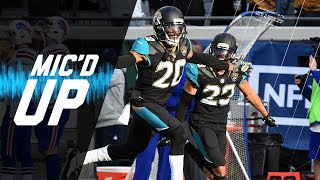 Bills vs Jaguars Micd Up quotKB CANT Get Open on MEquot AFC Wild Card  NFL Sound FX [upl. by Netsrejk]