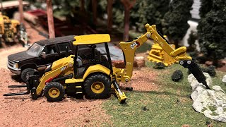 164 DieCast Masters Cat 420XE Backhoe [upl. by Joses]