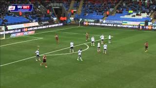 Amazing goal  Lewis Grabbans piledriver against Bolton Wanderers [upl. by Dikmen]