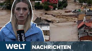 HOCHWASSER IN EUROPA DammbruchDrama Evakuierungen Österreich versinkt in Wassermassen  STREAM [upl. by Eeslek659]