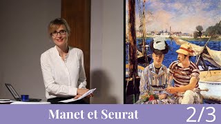 Manet et Seurat Edouard Manet Argenteuil [upl. by Nidnerb822]