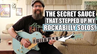 This Was A Game Changer For My Rockabilly Solos [upl. by Odrautse816]