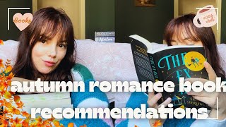 8 autumn romance books  Cozy reads for your TBR [upl. by Ri]