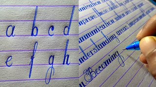 New style handwriting practice  How to improve handwriting for beginners  Beautiful handwriting [upl. by Bowne235]