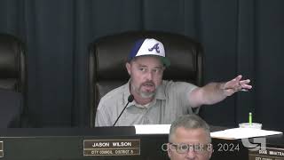 Gadsden City Council meeting 20241008 [upl. by Atnod]