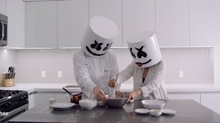 Cooking with Marshmello How To Make Chocolate Marshmello Pie Mothers Day Edition [upl. by Zaragoza]