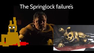 Every Springlock failure Fnaf Compilation [upl. by Timon]