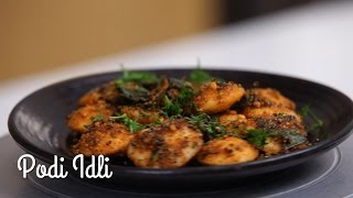 Podi Idli Recipe  How To Make Mini Masala Idli By Preetha  Breakfast Recipe [upl. by Notecnirp]