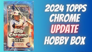 2024 Topps Chrome Update Hobby Box  SP Auto [upl. by Amabel]