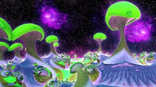 Trippy Everything Presents NYE 2023 MEGA MIX  Psychedelic Fractal Party Visuals [upl. by Yole]