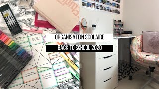 10 TRUCS POUR ORGANISER SES COURS  Back To School 2020 [upl. by Odicalp946]