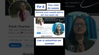 How to optimize LinkedIn profile Tip  2 Tips for profile photo on LinkedIn linkedin coverphoto [upl. by Anurb]