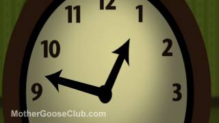 Hickory Dickory Dock Animated  Mother Goose Club Playhouse Kids Song [upl. by Aisek]