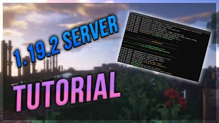 How To Make A Minecraft 119 Spigot Server Hosting A Server is EASY [upl. by Hopfinger]