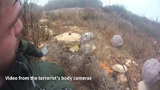 Footage from the Hezbollah terrorists body cameras identification and their elimination by the IDF [upl. by Tobie]