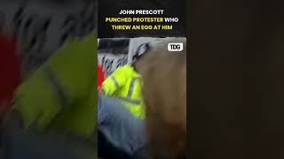 viralvideo  ExUK Deputy PM John Prescott Punches Protester in EggThrowing Incident trending [upl. by Ortrud]