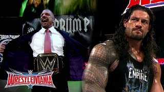 The Road to WrestleMania WWE World Heavyweight Champion Triple H vs Roman Reigns [upl. by Willa547]