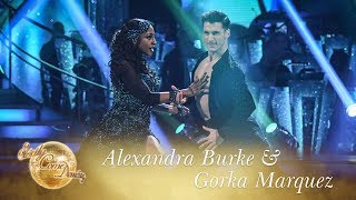 Alexandra Burke amp Gorka Marquez Paso Doble to ‘Ven a Bailar  Strictly Come Dancing 2017 [upl. by Arita700]