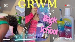 GRWM First Day Of School As A 4th Grader [upl. by Ecnedurp]