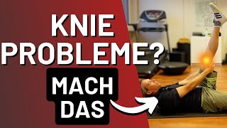 Knieprobleme Übungen  MACH DAS wenn du Schmerzen im Knie hast [upl. by Edveh]