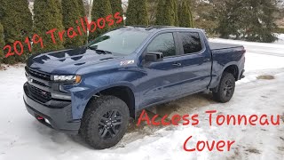 2019 Silverado Trail Boss Access Tonneau Cover [upl. by Junieta460]