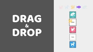 HTML Drag and Drop API [upl. by Elttil]