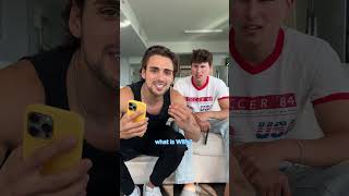 Pt1  What is Willy 😂 fabioandben willy challenge [upl. by Liddie]