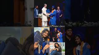 Actor Vijay Daughter Dhivya Graduation moment at AISC 💕💕 actor vijay [upl. by Anij]