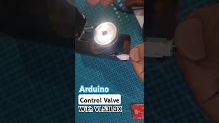 Arduino Control Valve With VL53L0X Laser Distance trending arduino [upl. by Magena]