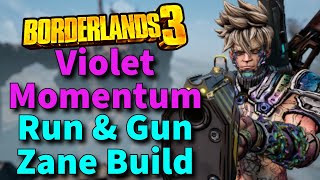 Borderlands 3  The BEST Speed Zane Build  Violet Momentum  2024 Mayhem 11  Save File [upl. by Cofsky48]