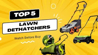 Best Lawn Dethatchers On The Market 2023 👉 Top 5 Best Lawn Dethatchers Review [upl. by Gehlbach432]