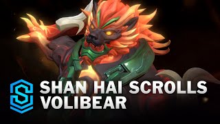 Shan Hai Scrolls Volibear Wild Rift Skin Spotlight [upl. by Azial]