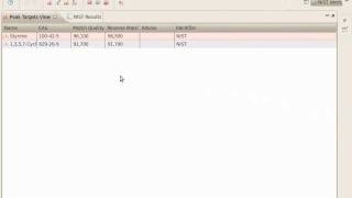 OpenChrom  NIST Peak Identification [upl. by Norbel]