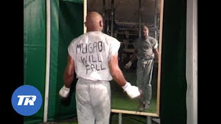 Unseen Footage of Marvelous Marvin Hagler Training for the fight against John Mugabi [upl. by Lugo209]