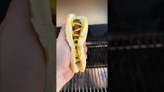 Weber Searwood XL Manual Mode WeberGrills PelletGrill HotDog Review GasGrill Weber [upl. by Chavaree]