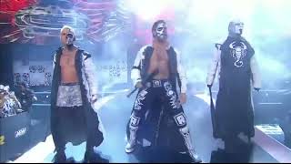 Ric Flair Sting Darby Allin Adam Copeland Entrance AEW Full Gear [upl. by Chad]