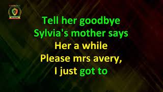 Eric Donaldson  Sylvias Mother Karaoke Version [upl. by Yesoj]