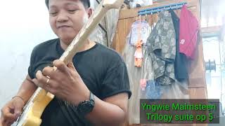 Yngwie J Malmsteen Trilogy Suite op 5 cover by Sang Adi [upl. by Enelhtac]