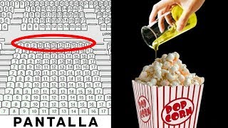 10 Secretos que Ocultan las Salas de Cine [upl. by Wrennie731]