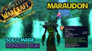 SOD  Solo Mage PRINCESS Run MARAUDON POV [upl. by Annod]