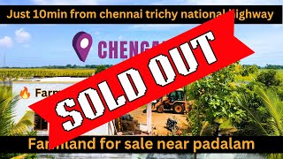 Chengalpattu near farmland  Tambaram 50km  Farmland for sale [upl. by Armalla429]