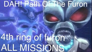 Destroy All Humans Path Of The Furon  4Th Ring Of Furon ALL MISSIONS [upl. by Michaelina]