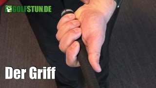 Der Griff Wahl beim Golfschläger [upl. by Saunder]