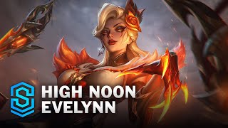 High Noon Evelynn Skin Spotlight  League of Legends [upl. by Catherina]