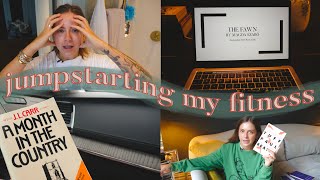 vlogtober 23 3 starting exercise again… and other self care routines  october tbr [upl. by Mundt292]