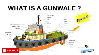 What is a Gunwale on Ship  Important for MEO Class IV Orals  Ship Construction Gunwale COSCPOOL [upl. by Rimidalv650]